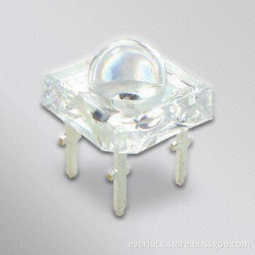 5mm Super High Brightness Blue Piranha LED with Forward Voltage Ranging From 2.8 to 3.6V